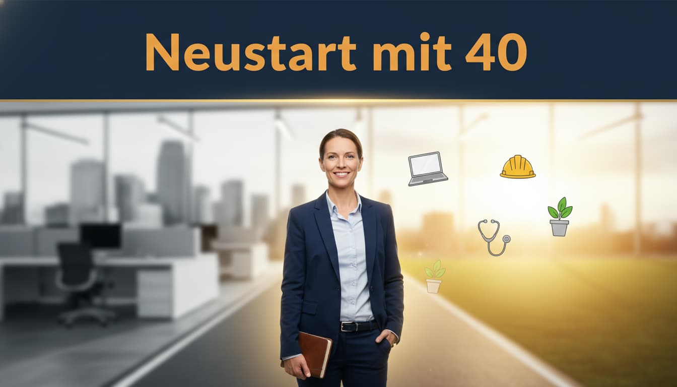 Berufliche Neuorientierung mit 40: Dein Praxisguide 2026