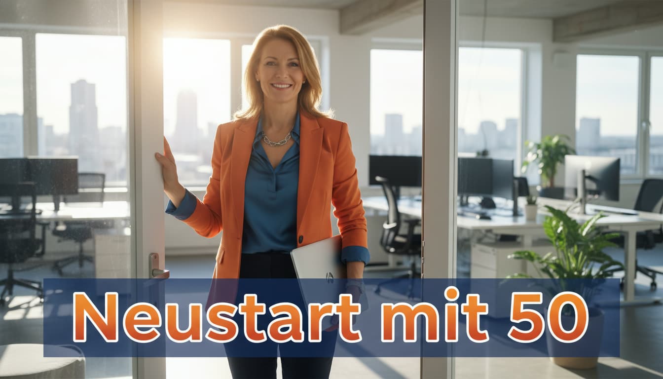 Berufliche Neuorientierung mit 50: Dein Neustart ist möglich