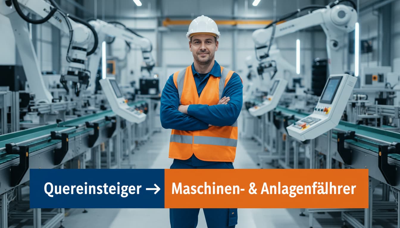 Bewerbung als Maschinen- und Anlagenführer Quereinsteiger (2026)