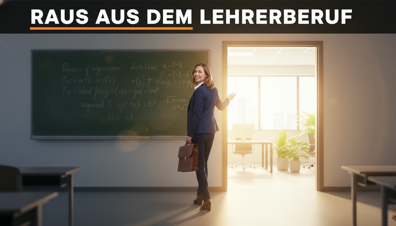 Raus aus dem Lehrerberuf: Karrierewechsel erfolgreich planen (2026)